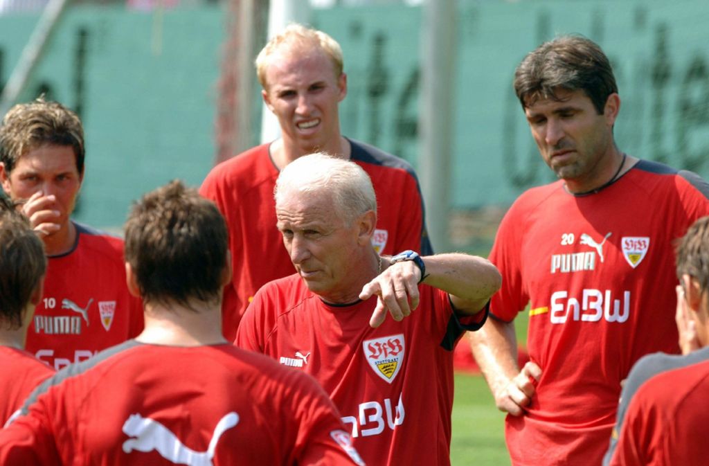 Im Sommer 2005 schloss Magnin sich dem VfB an – sein erster Trainer in Stuttgart war Giovanni Trapattoni.