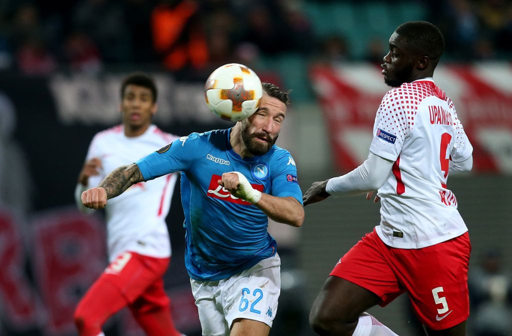 RB Leipzig hat gegen SSC Neapel eine Niederlage einstecken müssen. Foto: Bongarts
