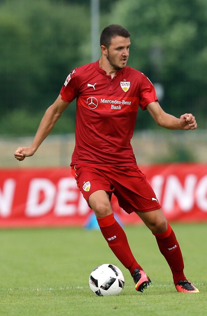 Zum ersten Mal im Kader des VfB Stuttgart: Anto Grgic.