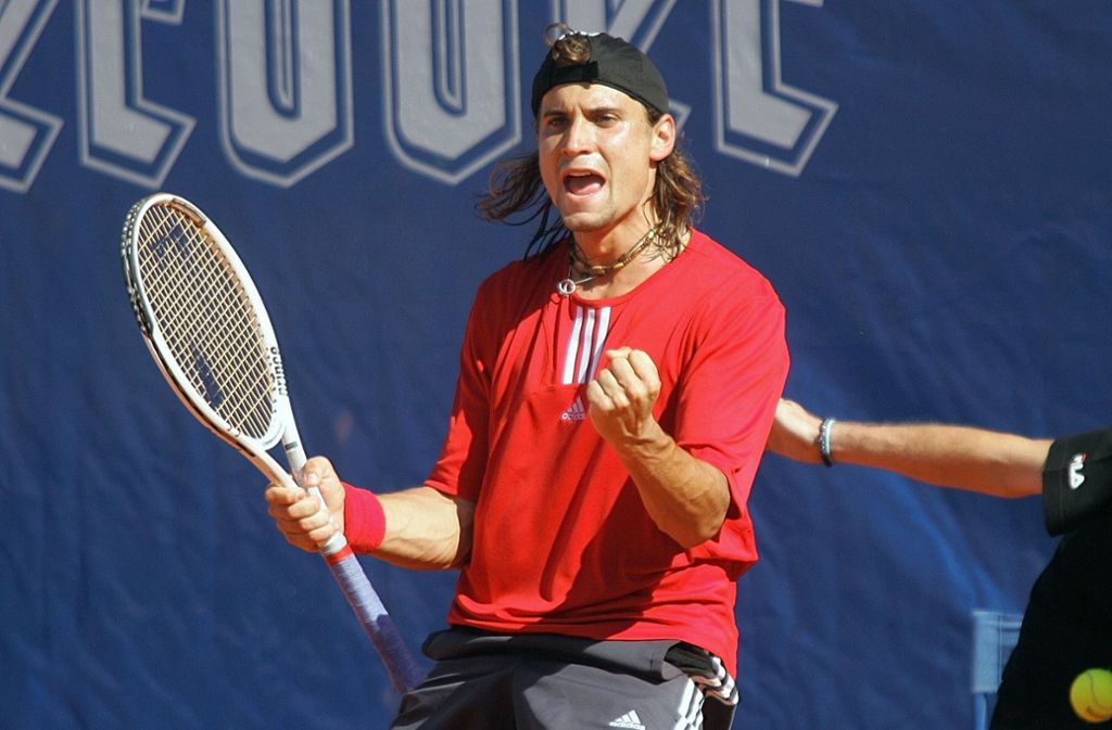 Nadals spanischer Landsmann David Ferrer gewann 2006 auf dem Weissenhof.