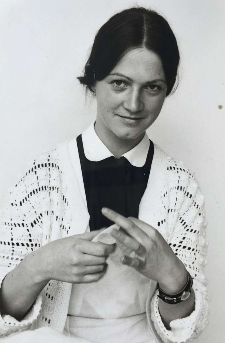 Elisabeth Heim im Jahr 1969 – als frischgebackene examinierte Krankenschwester.