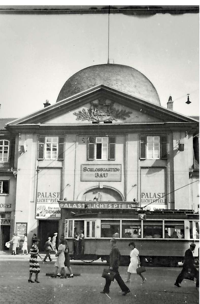Die Palast-Lichtspiele in der unteren Königstraße spielten 1942 die unpolitische Komödie „Ehe man Ehemann wird“