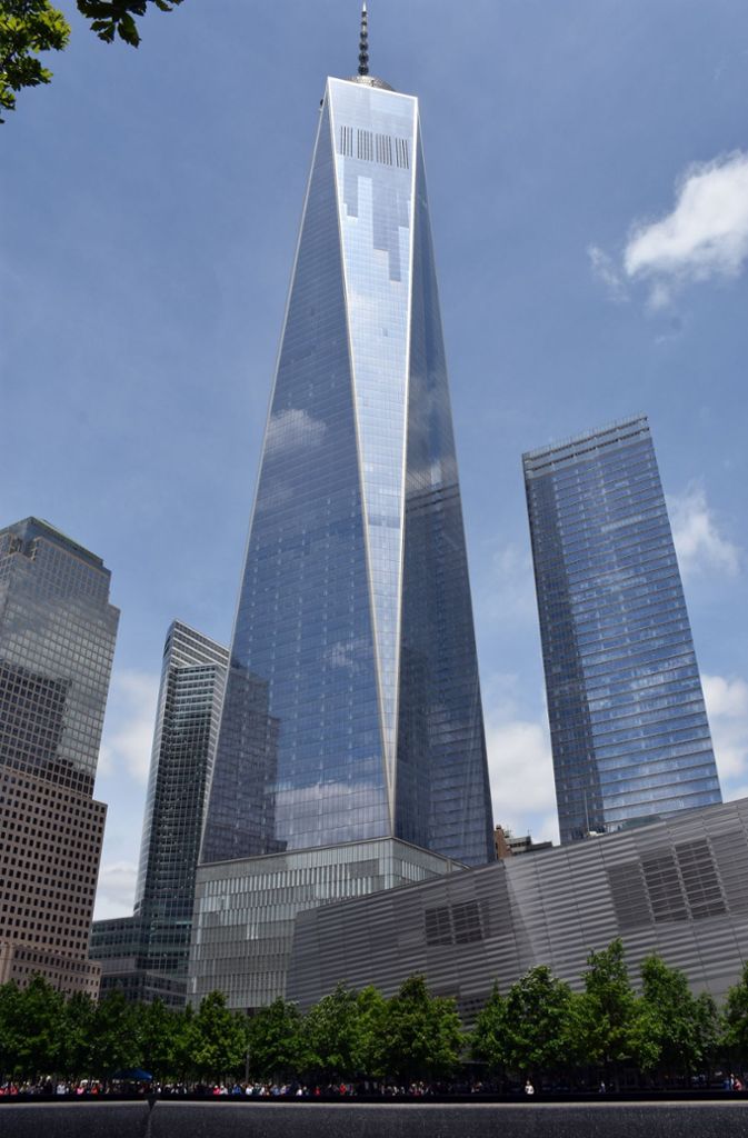 Platz 6: One World Trade Center, New York (USA), Höhe: 541 Meter, Baujahr: 2014.