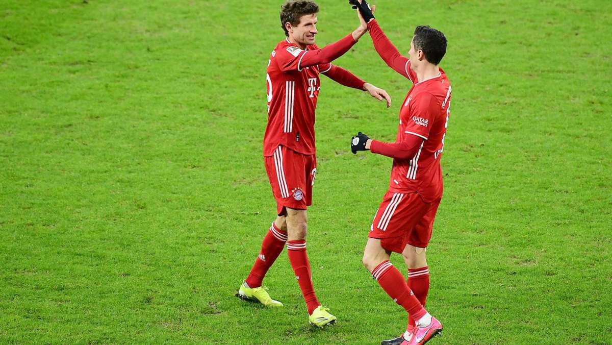 FC Bayern München gegen VfB Stuttgart: Wehe, wenn Robert Lewandowski und Thomas Müller Ernst machen