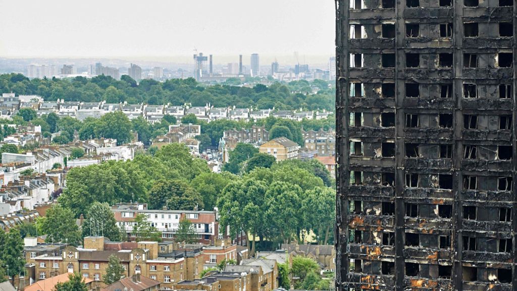Brand im Grenfell Tower in London: Gefrierschrank soll Ursache für Feuer sein