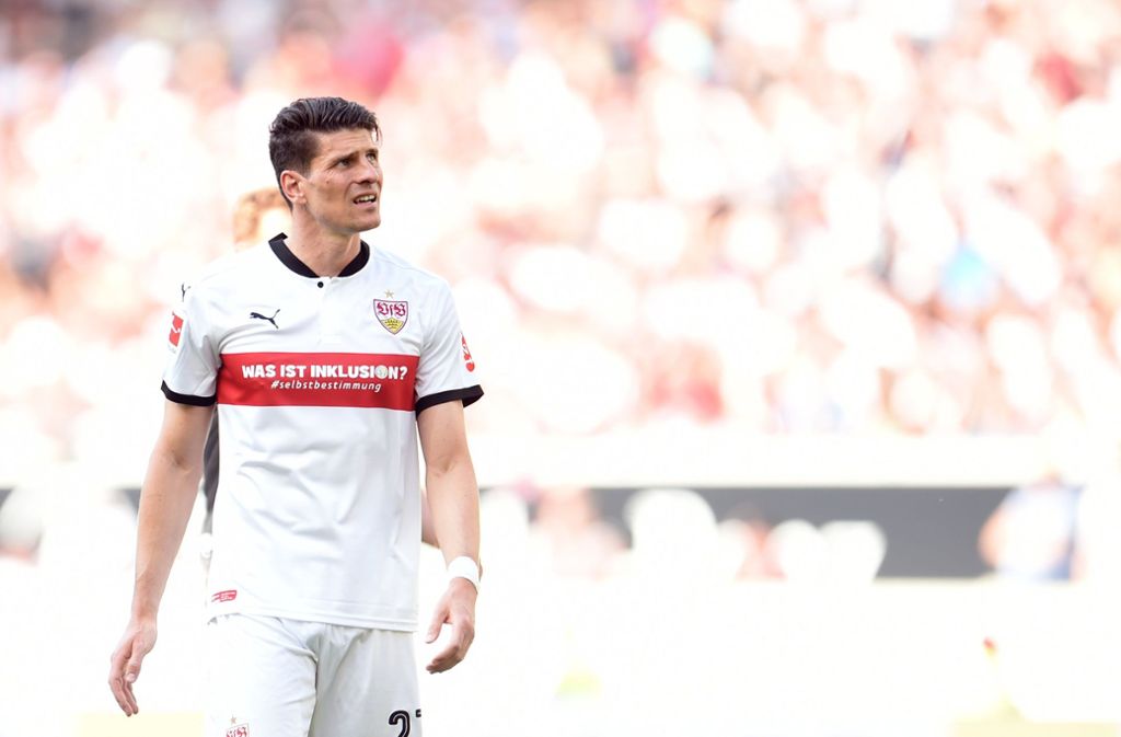 Mario Gomez erhielt als einziger VfB-Spieler am Wochenende von den Lesern eine nicht ganz so gute Note im Vergleich zu den Kollegen.