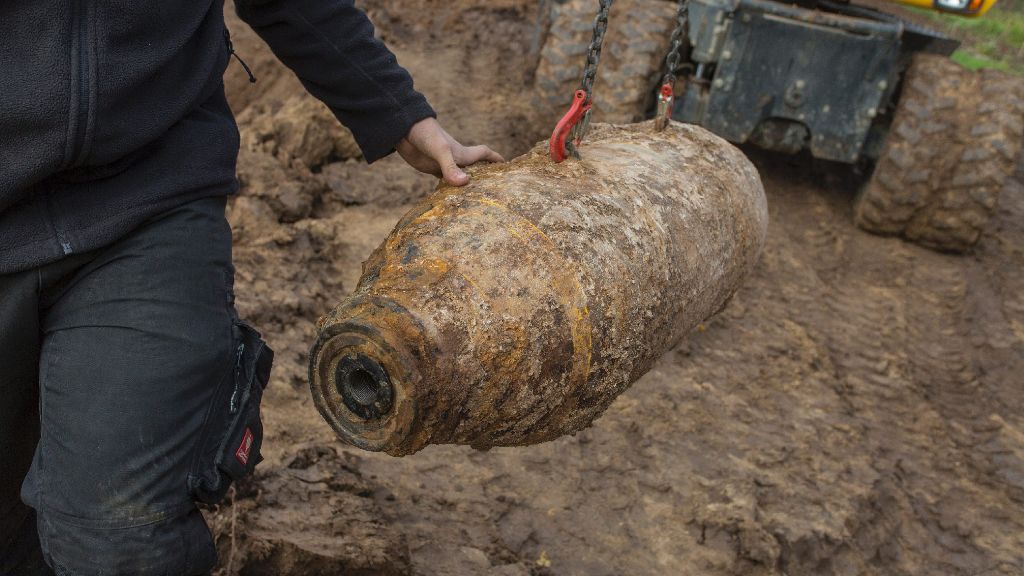 Bombenfund in Böblingen: 250-Kilo-Sprengkörper ist entschärft