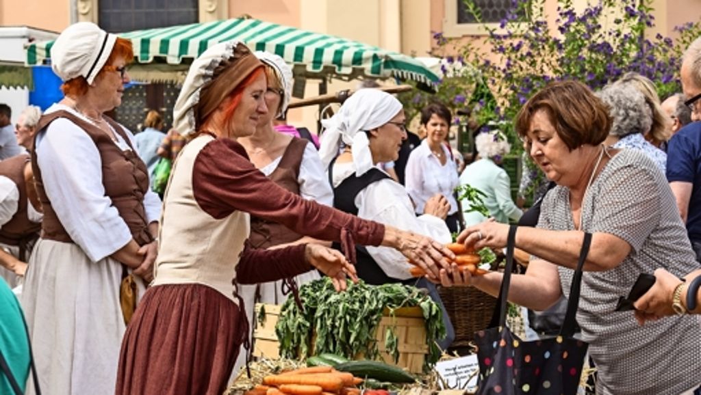 Ludwigsburg: Stadt begeht Marktjubiläum ein Jahr zu früh