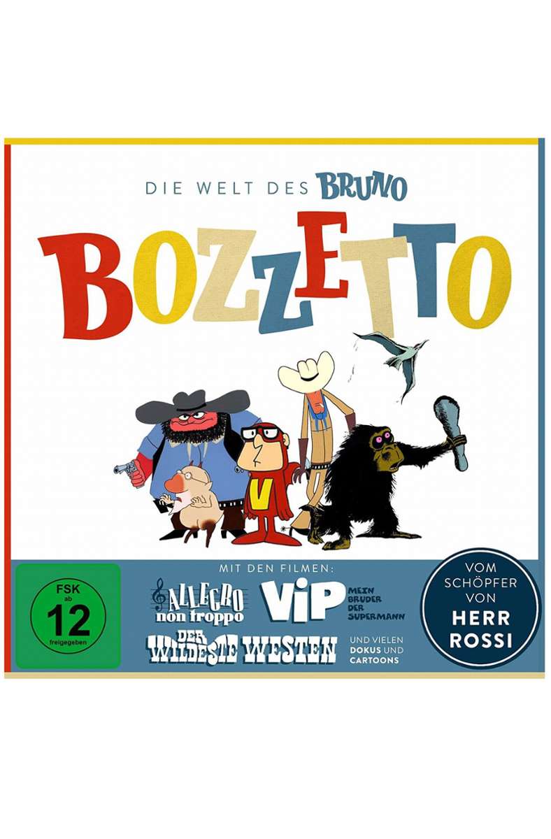 Die Welt des Bruno Bozzetto. Koch Media DVD/Blu-Ray. 330 Minuten. Ca. 38/43 Euro. Die schöne Box lässt wiederentdecken, was der Animationsmeister Bruno Bozzetto außer „Signor Rossi“ geschaffen hat. Wunderbarer Humor! (tkl)