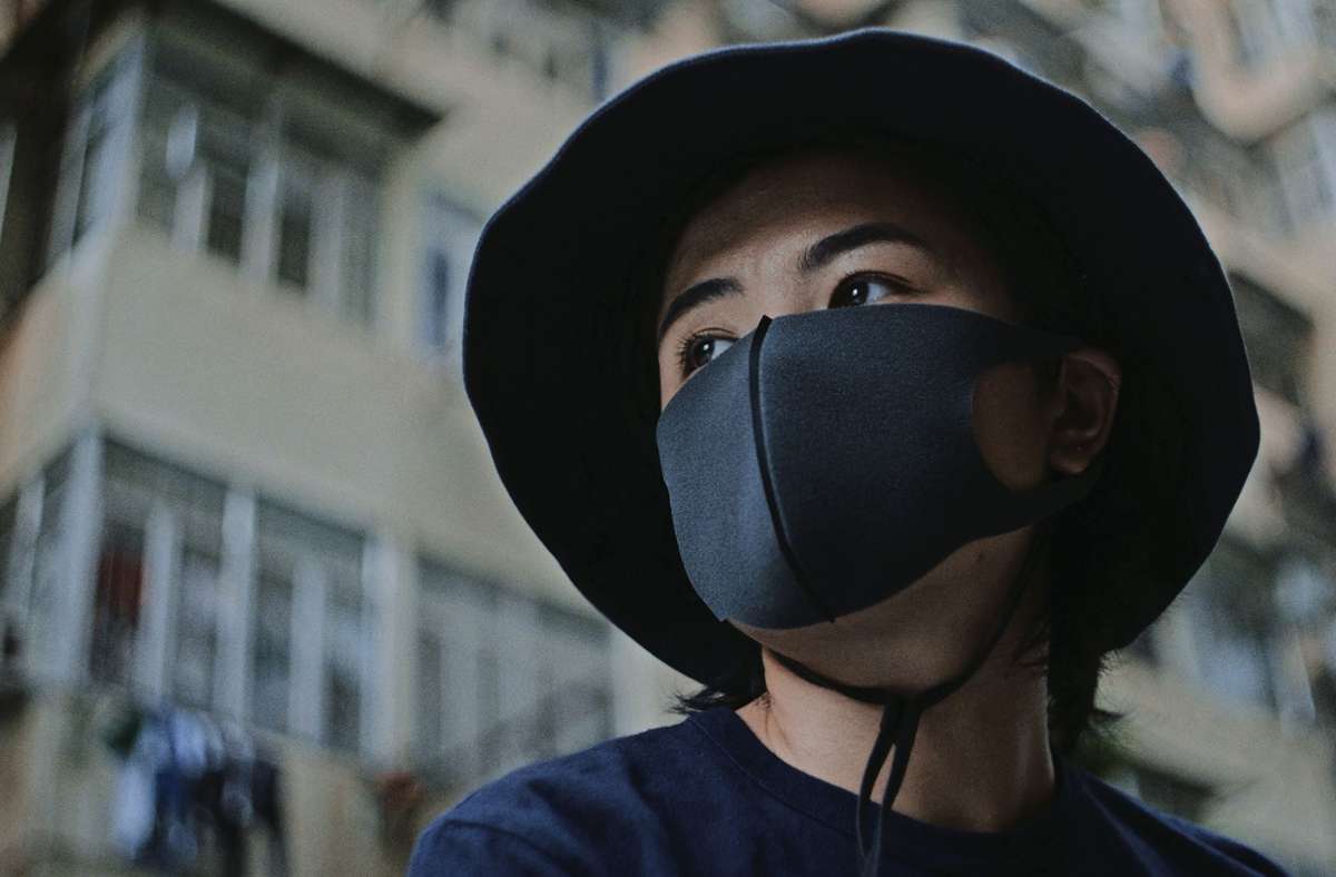 Pepper aus Hongkong geht für den Erhalt demokratischer Rechte und Freiheiten auf die Straße. Ihre Identität bleibt geheim.