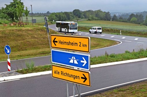 Parallel zur Landesstraße 1179 soll künftig der neue Radweg führen. Foto: Andreas Gorr