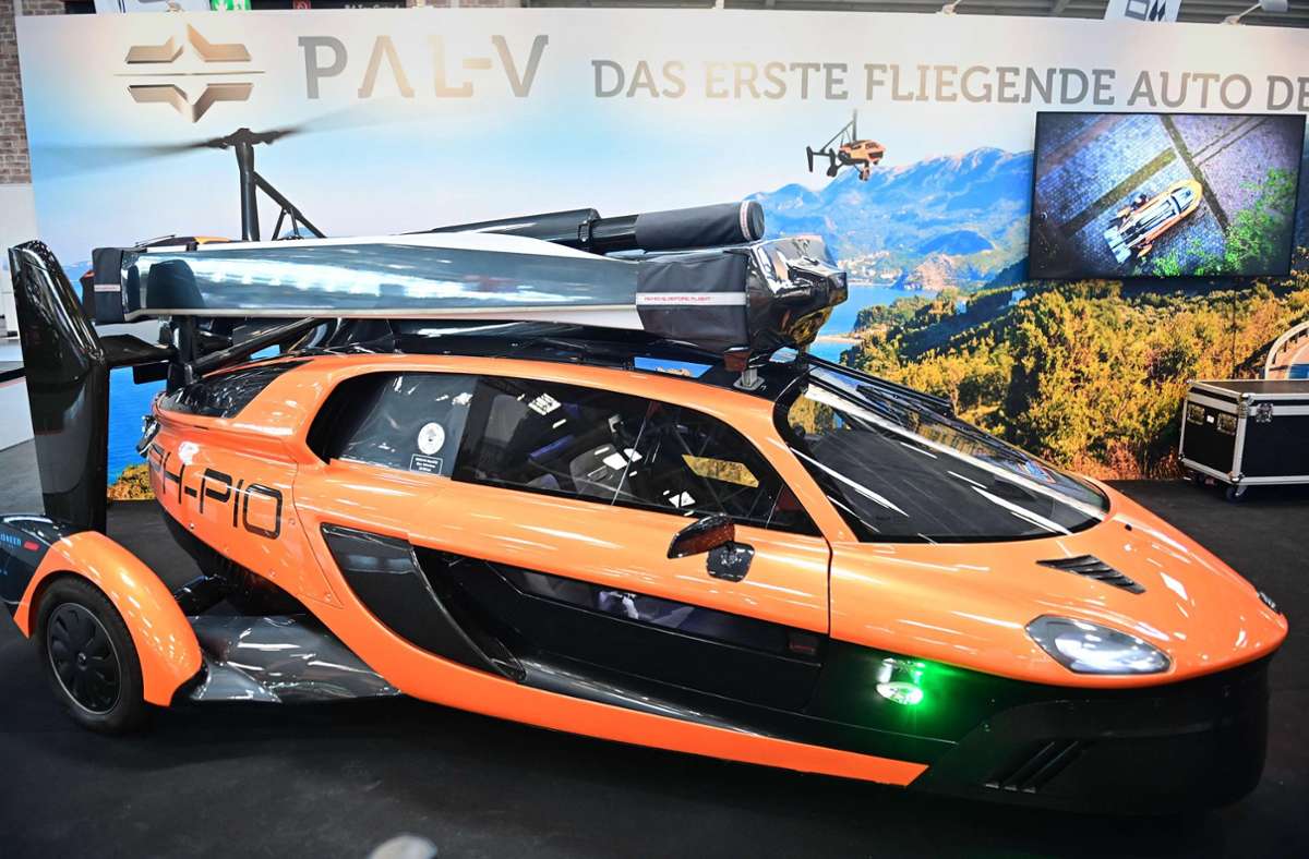 Das erste fliegende Auto von Pal-V. Im vergangenen Jahr gab es die Straßenzulassung für Europa, 2022 will der Hersteller die ersten Fahrzeuge ausliefern.