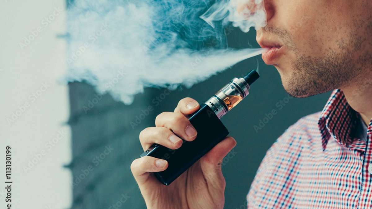 Einweg-E-Zigarette: Vorsicht Suchtpotenzial