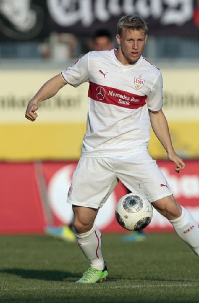 Der gebürtige Aalener Patrick Funk kam nach der Leihe von FC St. Pauli zur Saison 2013/14 zum VfB Stuttgart zurück.