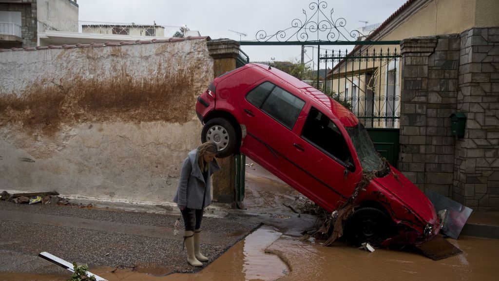 Schäden in Millionen-Höhe: Keine Sturm-Entwarnung für Griechenland