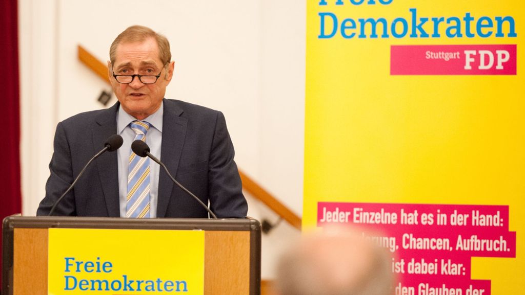 Stuttgarter OB-Wahl: Die FDP schickt keinen eigenen Kandidaten ins Rennen