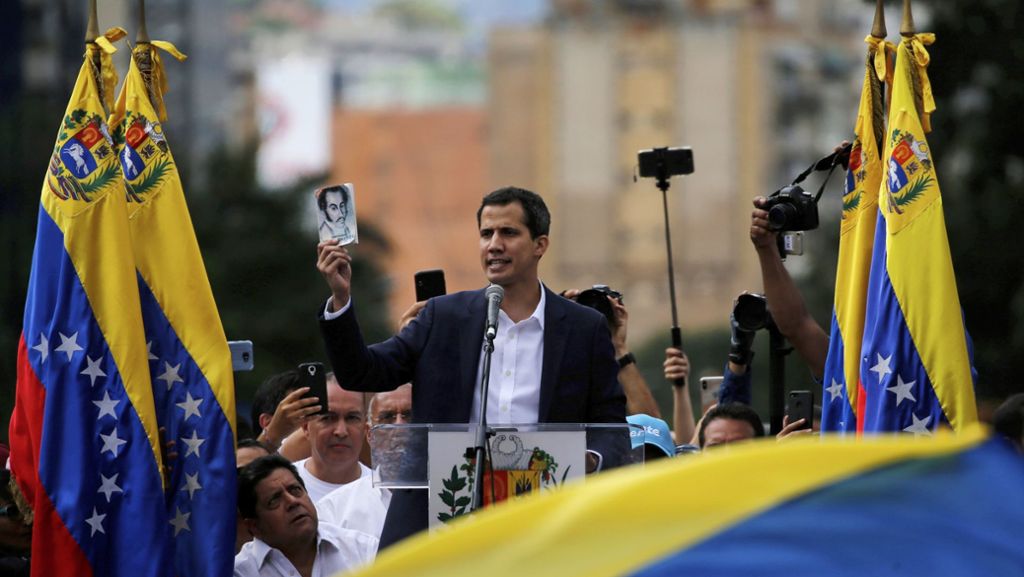 Machtkampf in Venezuela: Oppositionsführer erklärt sich zum Präsidenten