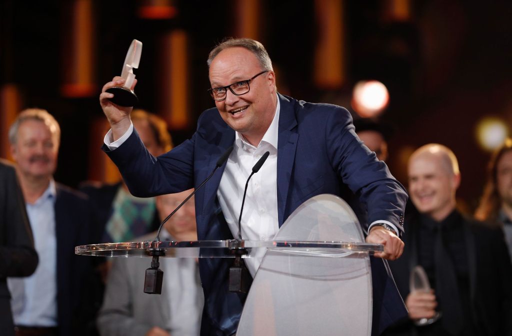 Oliver Welke bekam den Award in der Kategorie „Beste Satire-Show“.