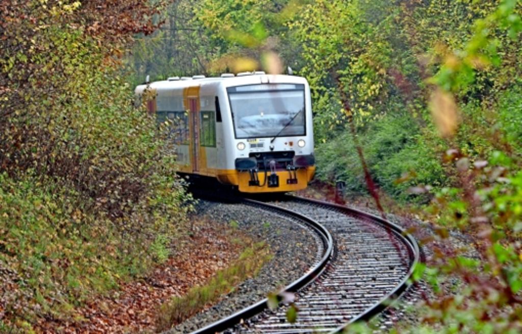 Nach dem zweigleisigen Ausbau soll die Schönbuchbahn zwischen Böblingen und Holzgerlingen in ein paar Jahren im 15-Minuten-Takt fahren. Foto: factum/Bach