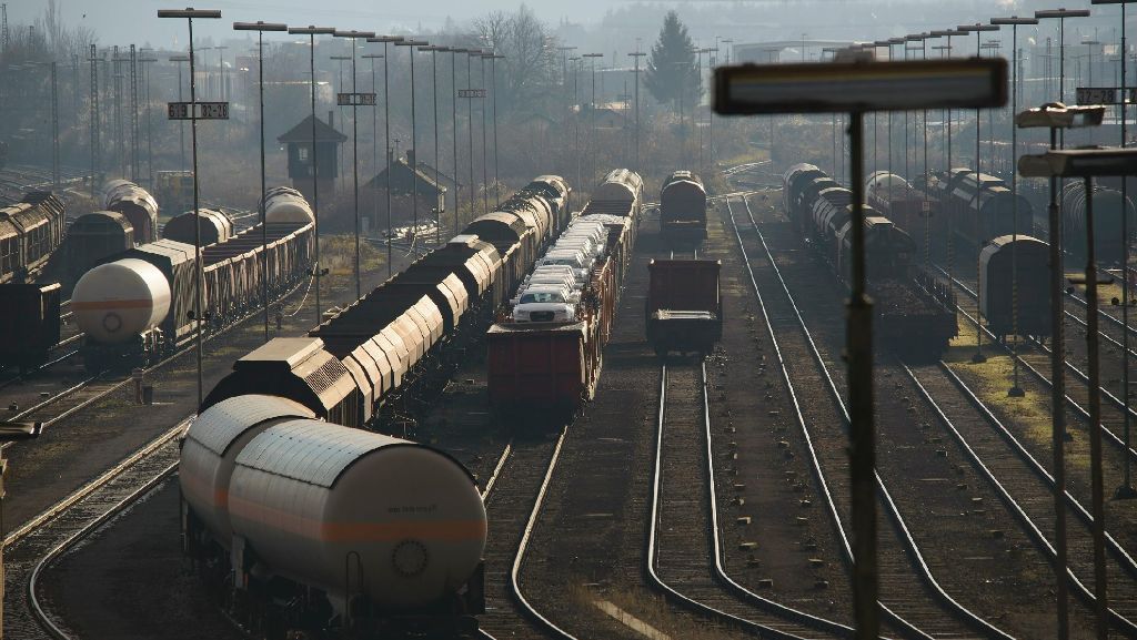 Rangierbahnhof Kornwestheim: Wo die Geisterfahrt der Güterwaggons begann