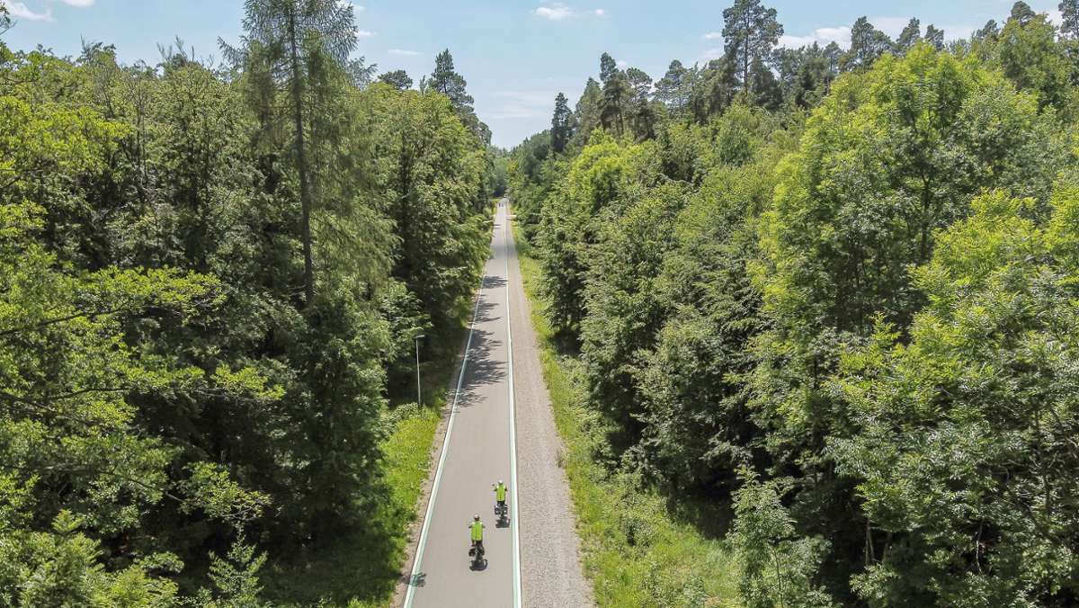 Verkehrswende in der Region Stuttgart: Der lange Weg zum Radler-Highway