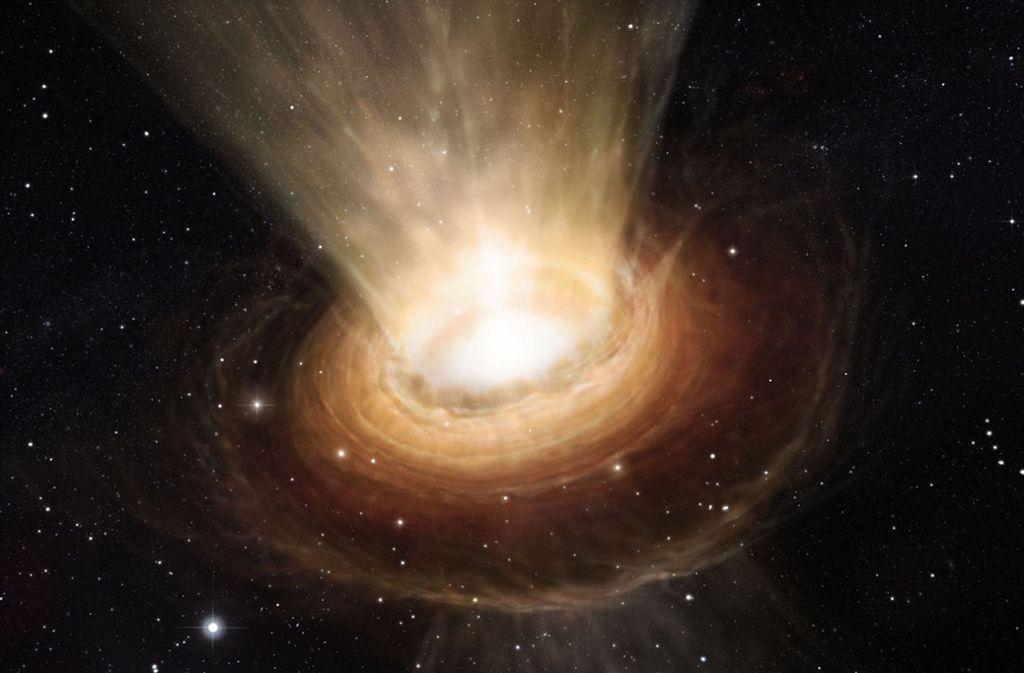 Bei der Kollision wird die Große Magellansche Wolke komplett zerstört und von der Milchstraße aufgenommen. Gleichzeitig lassen der Zustrom großer Gasmengen und die Turbulenzen im Milchstraßenzentrum das zentrale Schwarze Loch in der Galaxie auf die 1,5- bis achtfache Masse anschwellen.