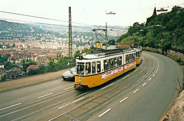 Stuttgart früher: Die schönste Straßenbahnstrecke Europas