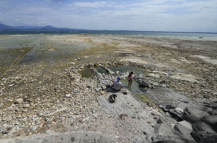 Dürre in Italien: Gardasee erreicht tiefsten Wasserstand seit 15 Jahren