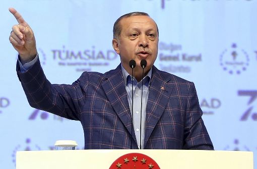 Recep Tayyip Erdogan und seine Regierung greifen in der Türkei durch. Foto: Presidency Press Service
