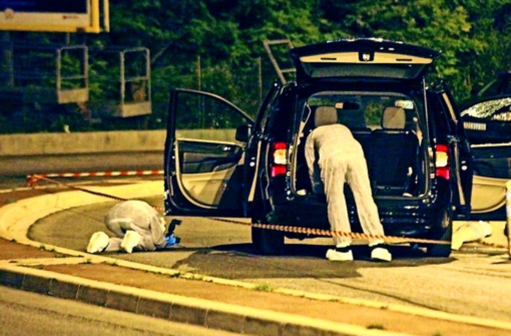 Nizza, 6. Mai 2014: die Baukönigin Hélène Pastor und ihr Chauffeur werden in ihrem Wagen niedergeschossen. Beide sterben einige Tage später. Foto: dpa