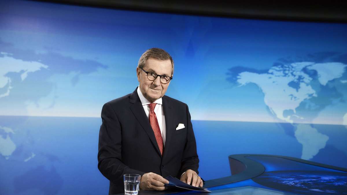 ARD-„Tagesschau“: Weg mit der Krawatte: Jan Hofers letzte Nachrichtensendung