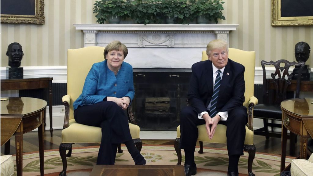 Trump empfängt Merkel: Streit um Handel und Iran-Deal im Fokus