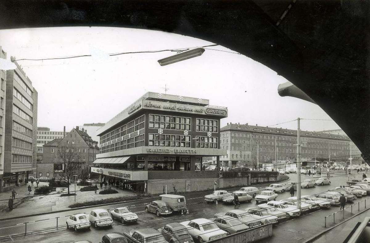 Radio Barth am Rotebühlplatz wurde 1995 geschlossen...