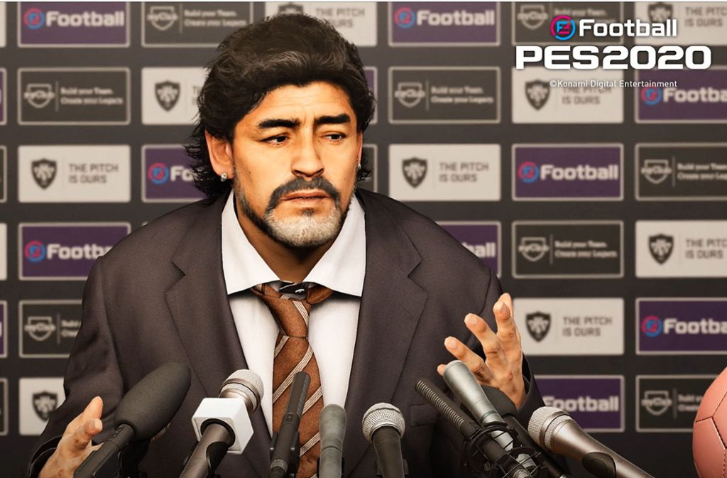 Im Modus „Meisterliga“ können berühmte Manager, wie Diego Maradona verpflichtet werden. Sogar Lothar Matthäus ist dabei.
