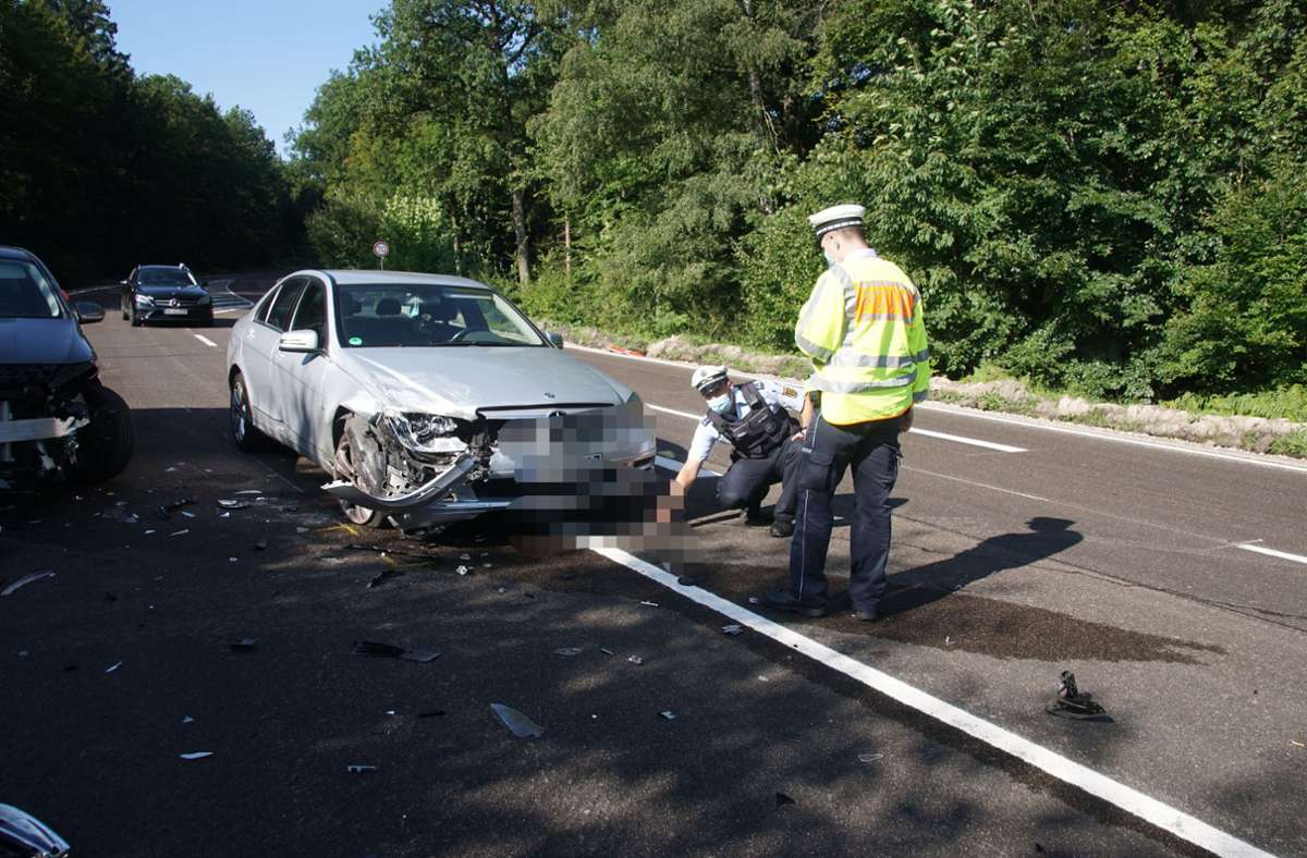 Gegen 9.30 Uhr ist es im Sindelfinger Wald am Mittwochmorgen zu einem Verkehrsunfall gekommen.