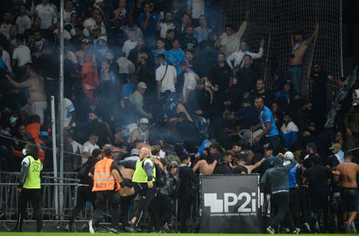 Beunruhigende Szenen in der Ligue 1. Foto: AFP/JEAN-FRANCOIS MONIER