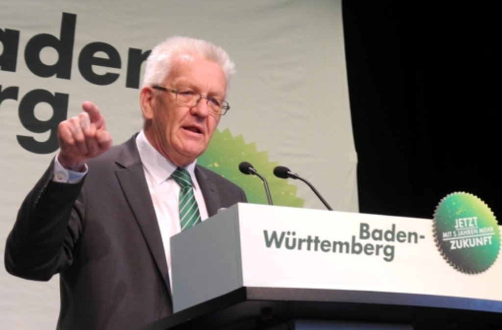 Baden-Württembergs Ministerpräsident Winfried Kretschmann (Grüne) Foto: dpa