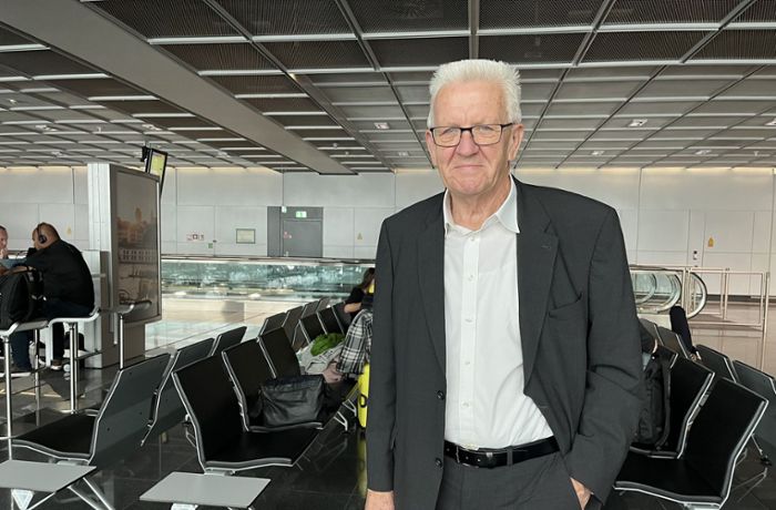 Winfried Kretschmann: Südwest-MP reist mit riesiger Delegation in die USA