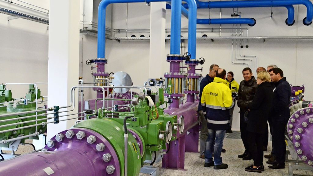 Neue Übergabestation in Stuttgart-Vaihingen: Gas für  den Stuttgarter Kessel