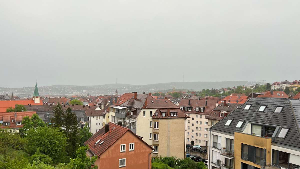 Hagel und Starkregen: Region Stuttgart wird von Unwetter überrascht