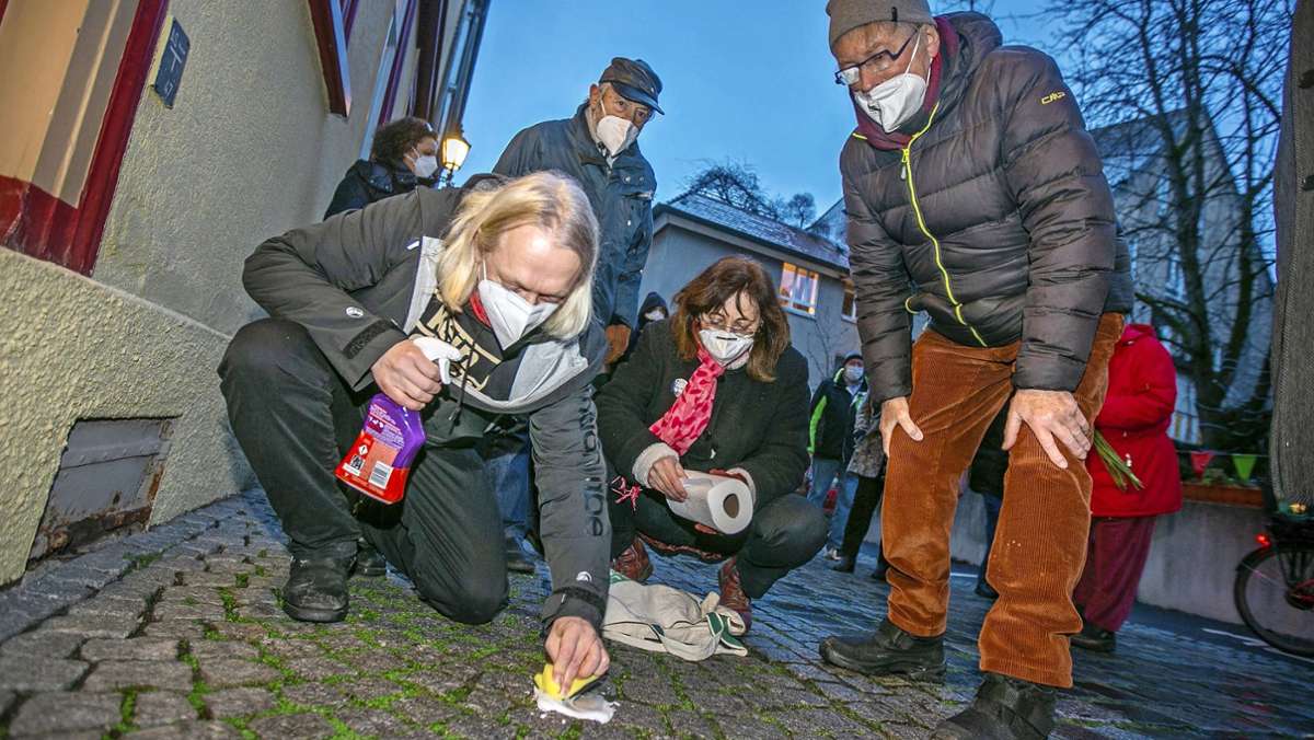 Esslinger Stolpersteine: Vereine halten  Erinnerung lebendig