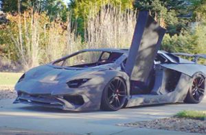 Vater und Sohn bauen Lamborghini  aus dem 3D-Drucker