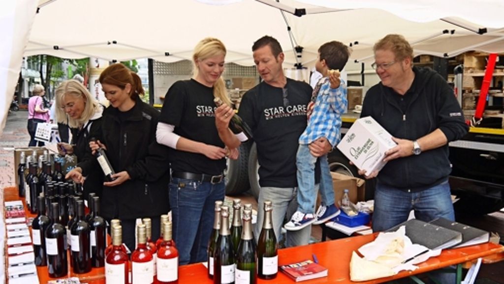 Spendenaktion: Weinverkauf hilft Kindern in Not