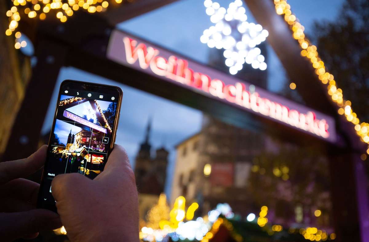 Der Stuttgarter Weihnachtsmarkt geht bis zum 23. Dezember.