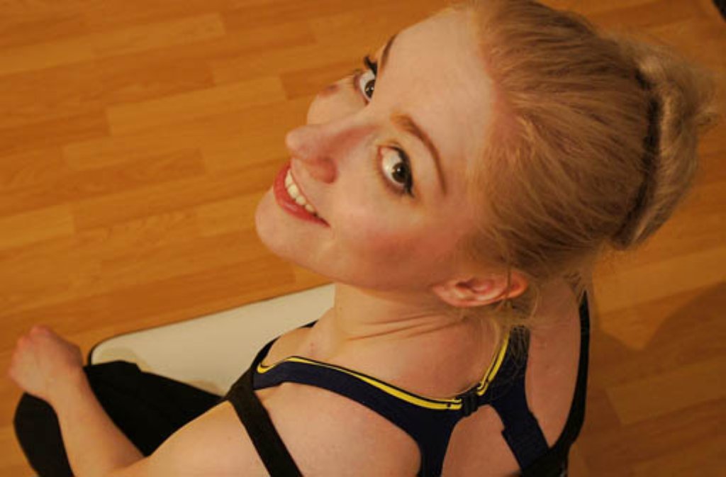 Weil die Muskeln den Speckröllchen wichen, hat Marylou aus Stuttgart vor etwa einem Jahr angefangen, zu bloggen. Foto: privat