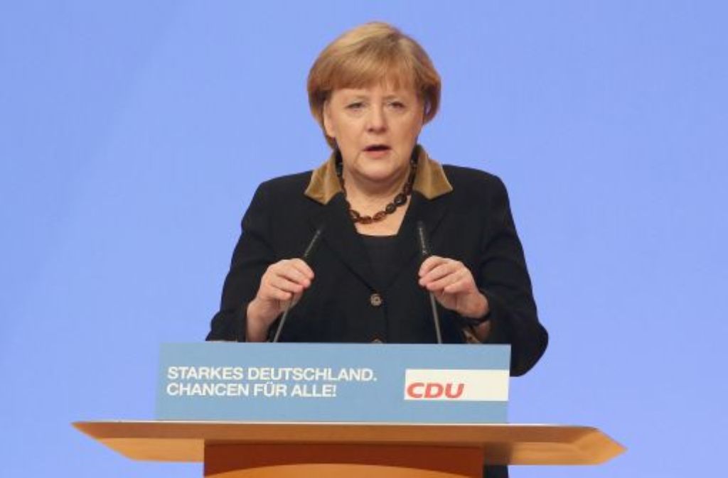 Die CDU hat Bundeskanzlerin Angela Merkel mit ihrem besten Ergebnis zum siebten Mal zur Vorsitzenden gewählt. Die 58-Jährige erhielt am Dienstag nach CDU-Angaben 97,94 Prozent der Stimmen.