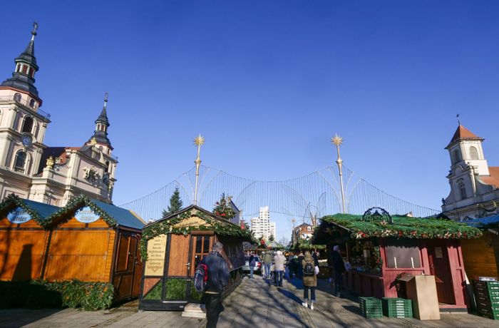 Geplanter Start am 22. November: Ludwigsburger Weihnachtsmarkt wird etwas kleiner
