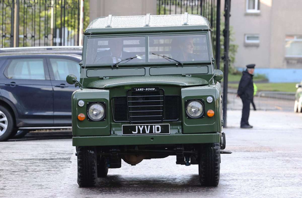 Der Land Rover, der Prinz Philip gehörte, ist eine echte Antiquität: Er stammt aus dem Jahr 1966.
