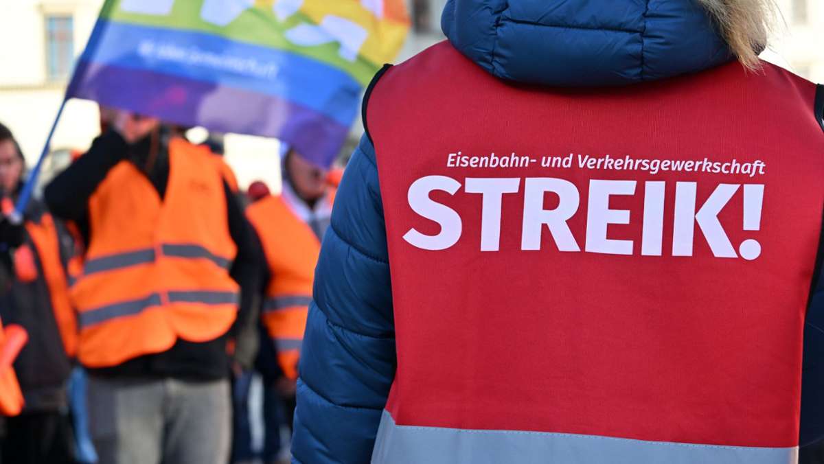 Tarifkonflikt mit der Deutschen Bahn: Weitere Warnstreiks am Freitag