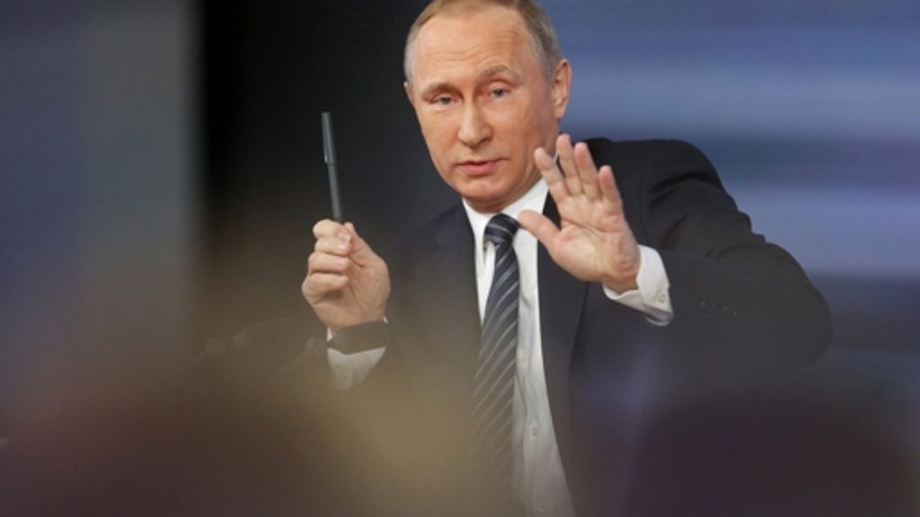 Pressekonferenz: Putins Alles-wird-gut-Show